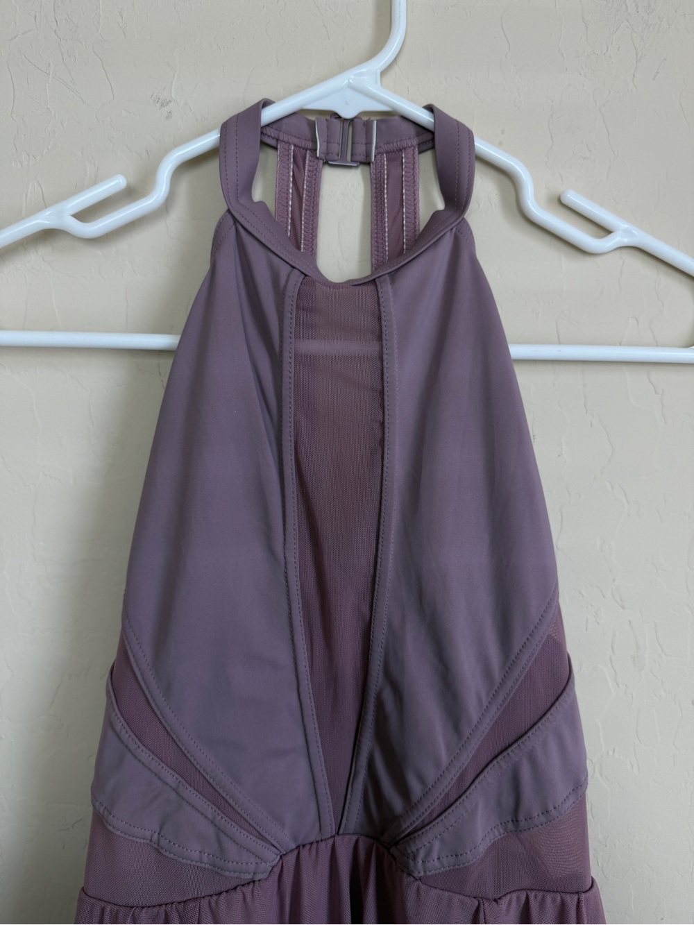 Balera Small Adult Mauve Halter Midi Dance Dress Contemporary - Picture 4 of 7